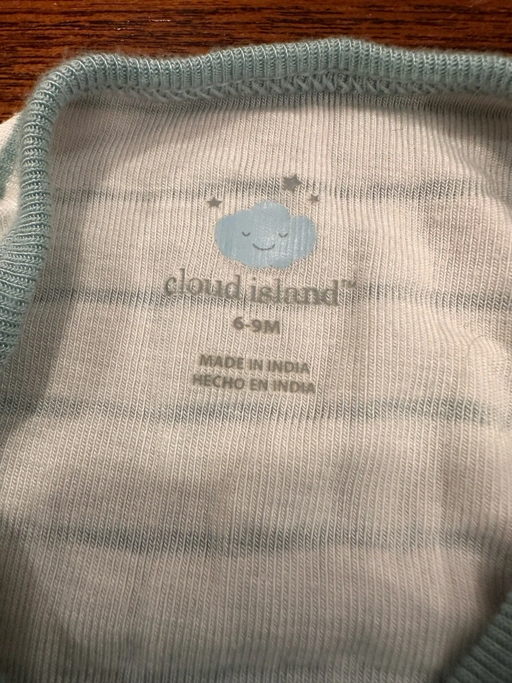 Set of 3 Baby Boy Footies, 6-9 Months